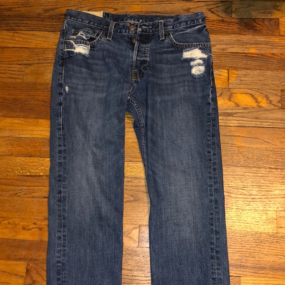 Hollister blue jeans